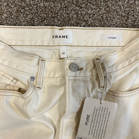 Frame Le Original High Rise Straight Jeans - Picture 2 of 6